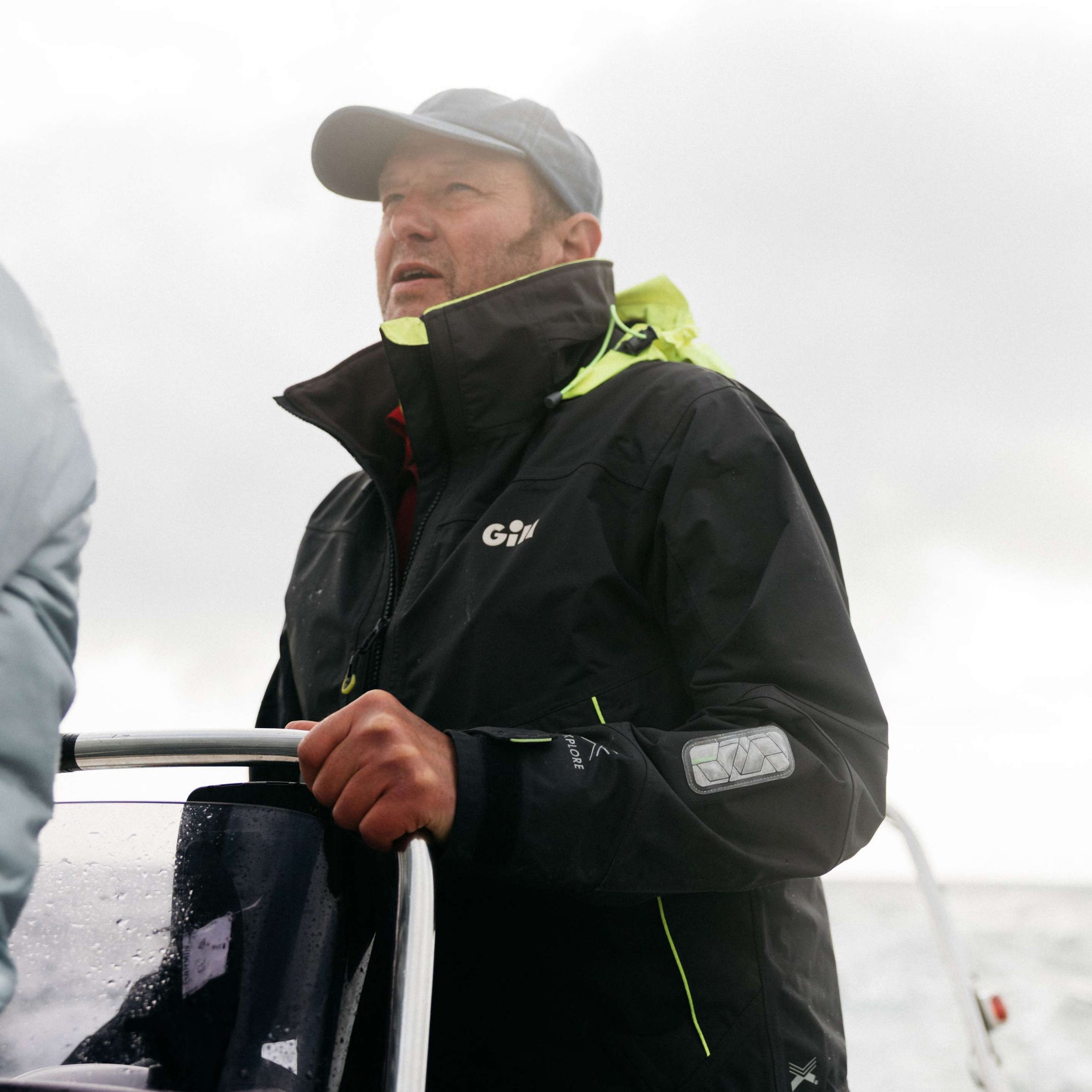 Men's Coastal Cruising Sailing Jacket - Black