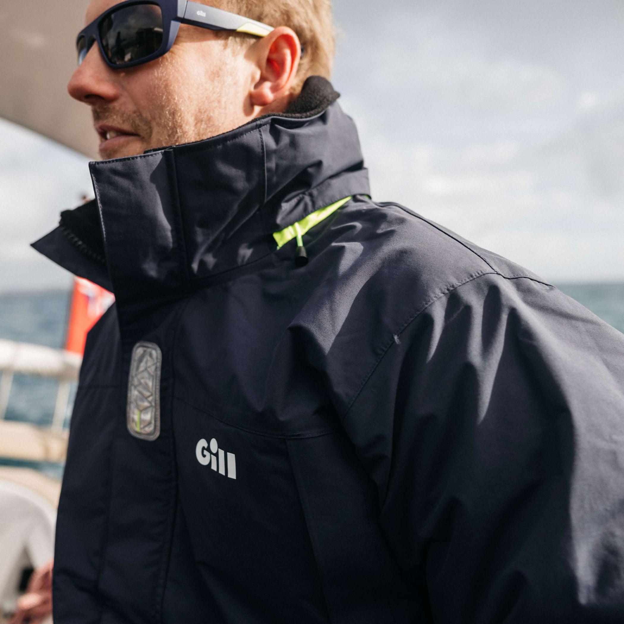Men's Coastal Cruising Sailing Jacket - Navy