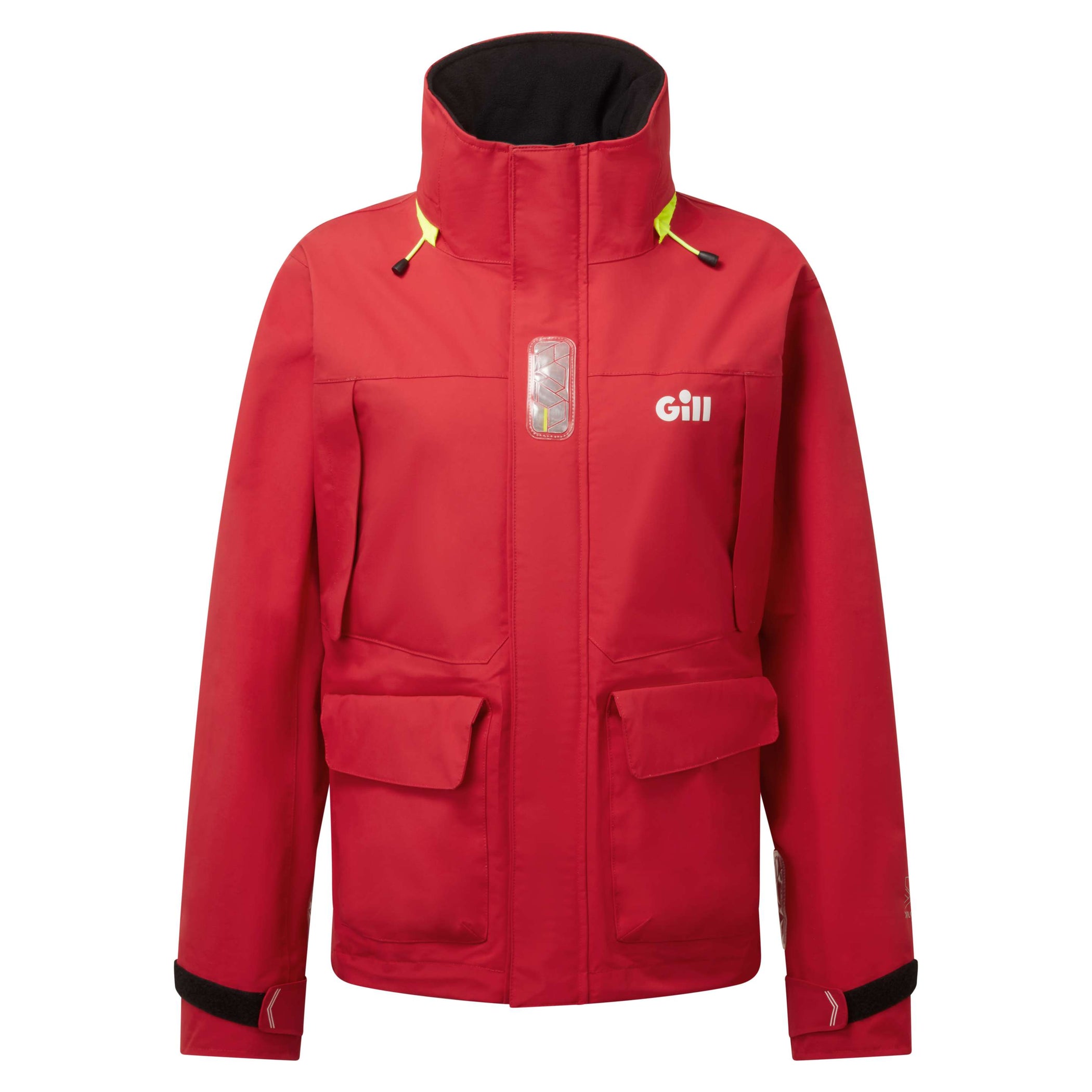 Women's OS3 Coastal Cruising Sailing Jacket - Red