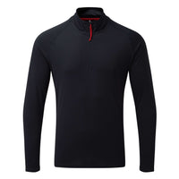 Men's UV Tec Long Sleeve Zip Tee - Navy