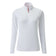Women's UV Tec Zip Long Sleeve Tee - White