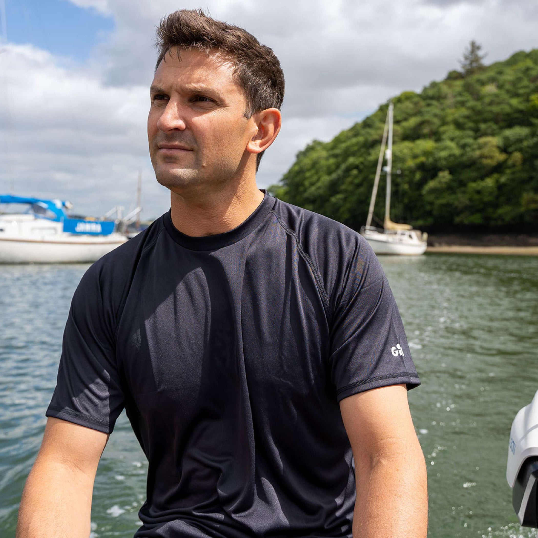 Men's UV Tec Tee - Black