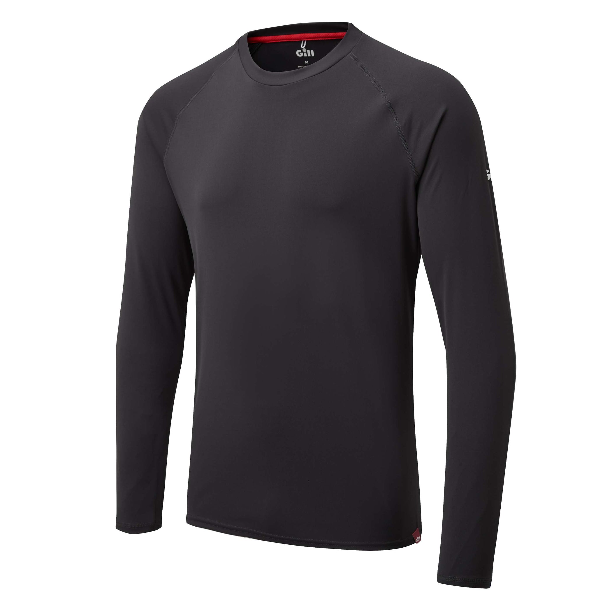 Men's UV Tec Long Sleeve Tee - Charcoal