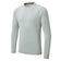 Men's UV Tec Long Sleeve Tee - Medium Grey