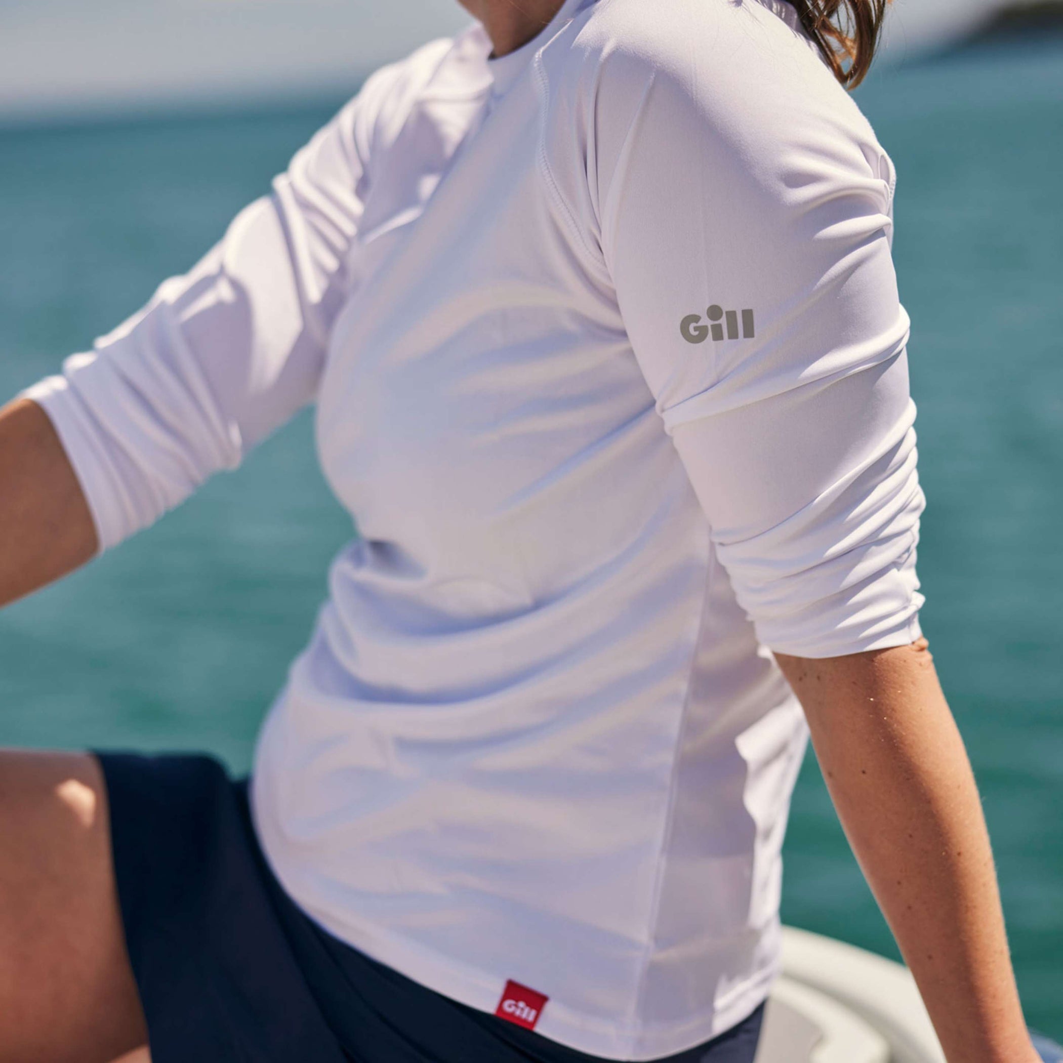 Women's UV Tec Long Sleeve Tee - White