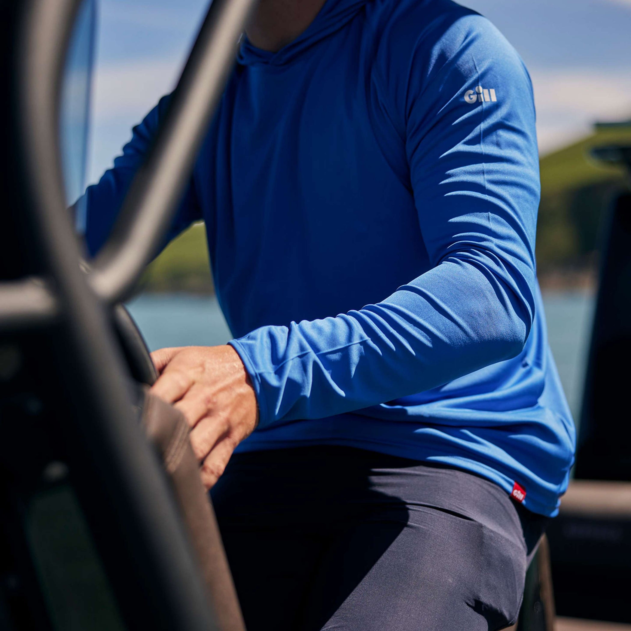 UV Tec Hoody - Blue