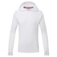 Junior UV Tec Hoody - White