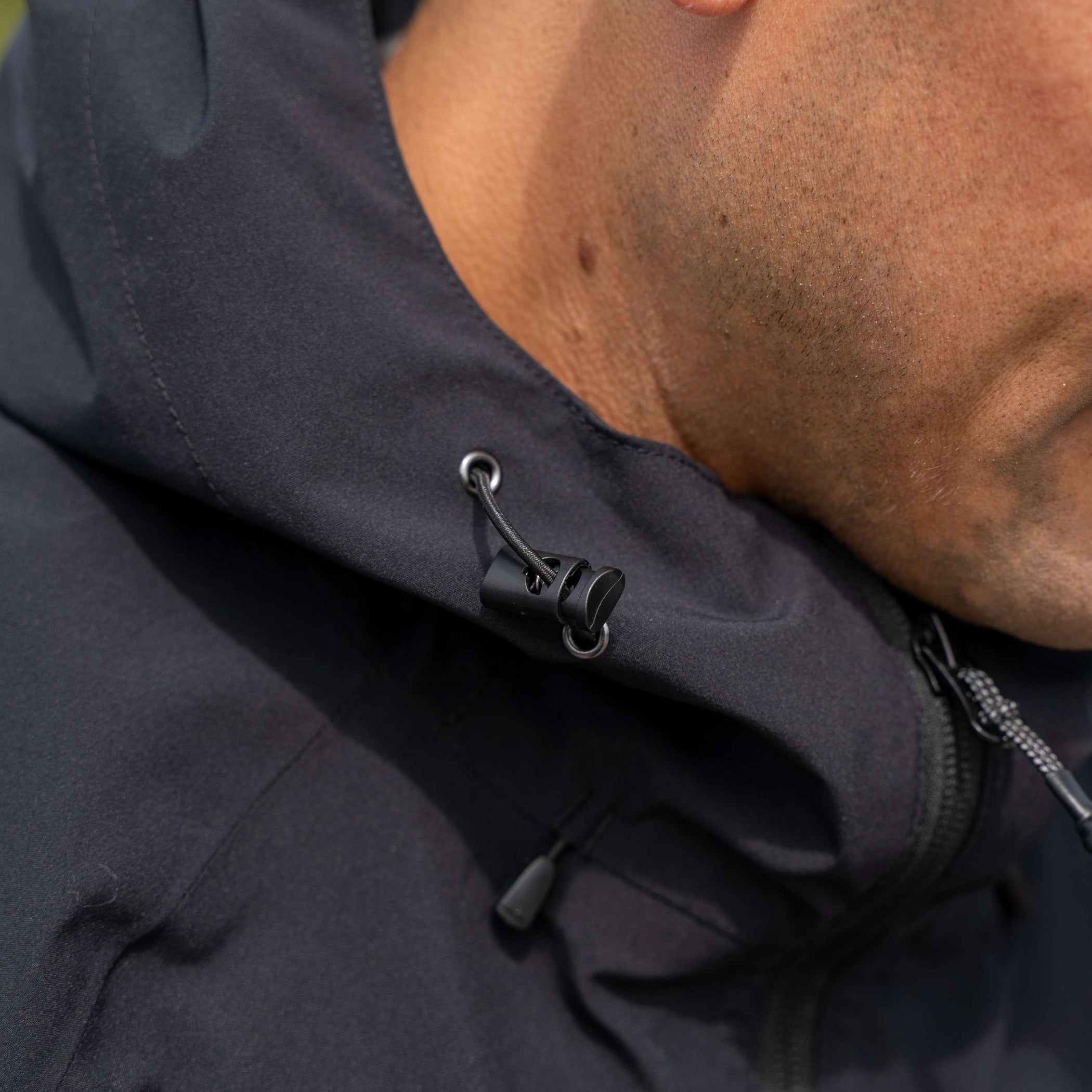 Voyager Hooded Waterproof Jacket - Black